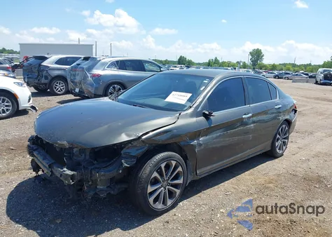 2015 Honda Accord Sport from USA, damaged, VIN 1HGCR2F57FA070620